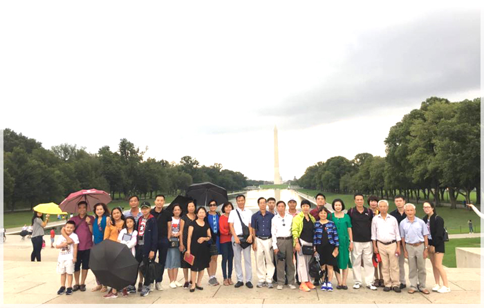 Hình ảnh đoàn tour du lịch Mỹ khởi hành ngày 10/8