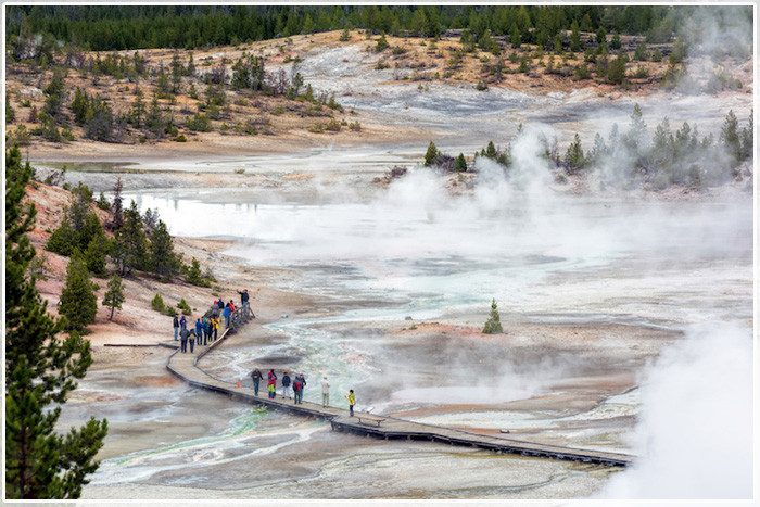 Di sản thiên nhiên Yellowstone tại Mỹ có gì hấp dẫn du khách?